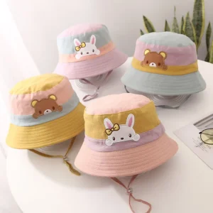 Cartoon Baby Bucket Cap
